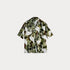 Men's Retro Crane Print Hawaiian Shirt – Summer Breathable Vacation Short Sleeve Blouse